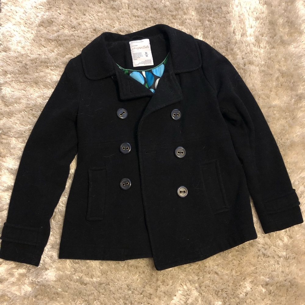 Wool pea coat